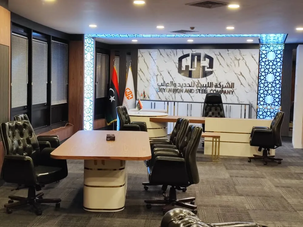 تفاصيل الديكور الداخلي للمكاتب